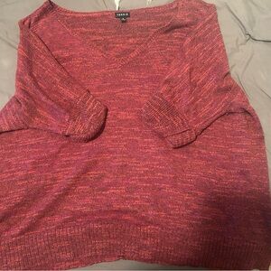 Torrid size 2 red knit top